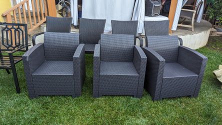 Outdoor Chairs and Sofa 