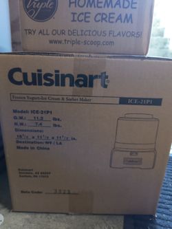 Cuisinart Froyo ice cream maker