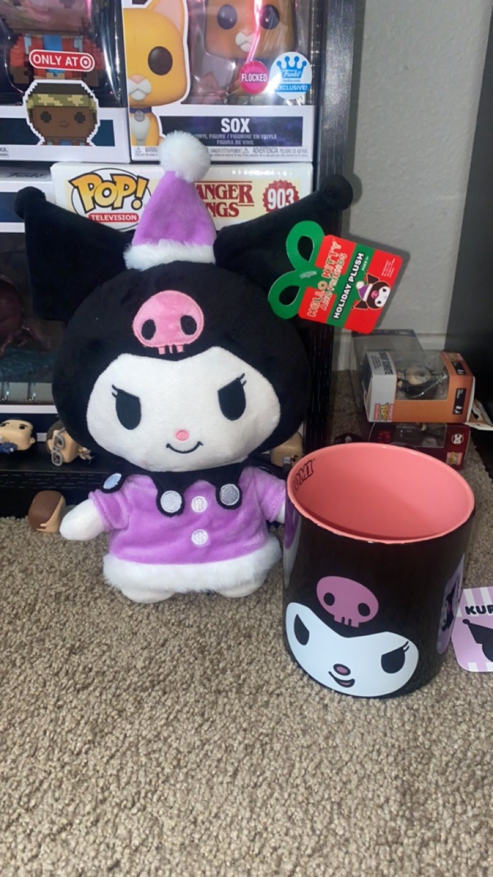 Kuromi Mug And Plushie Set
