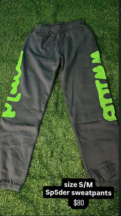 Sp5der Sweats sizes S and M