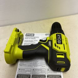Ryobi One+ Power Drill/driver Cordless New Tool Only