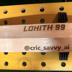 Cricket Bat and gear Laser Engraving
