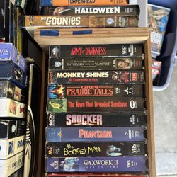 Horror Vhs Tapes 
