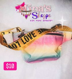 Rainbow Fanny Pack Girls/Ladies