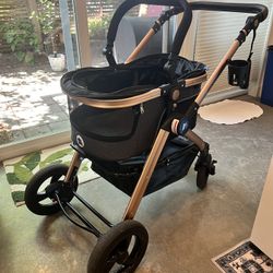 HPZ Pet Rover Luxury Stroller/Car Seat - In  pristine condition
