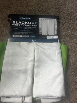 Windows/ Patio Curtains New