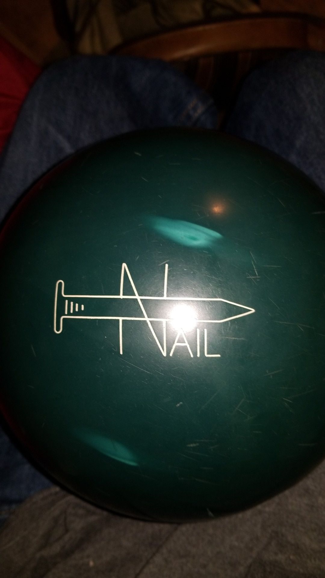 FABALL Nail 15 POUNDS Bowling Ball Hard Shiny Blue Urethane for Sale in Los Angeles, CA OfferUp