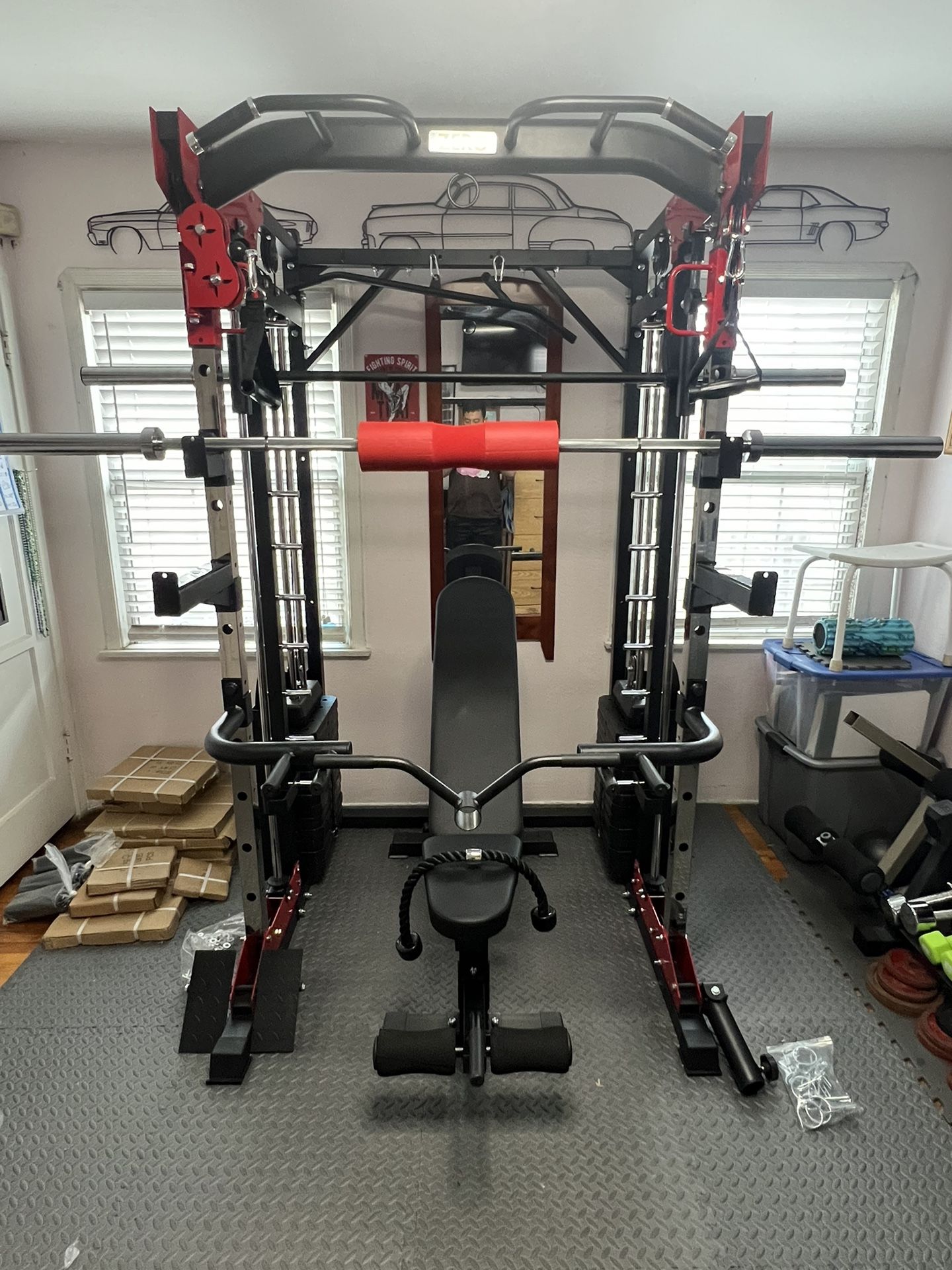 💥Free Delivery/Install💥 Complete Smith Machine Bundle 💪💪