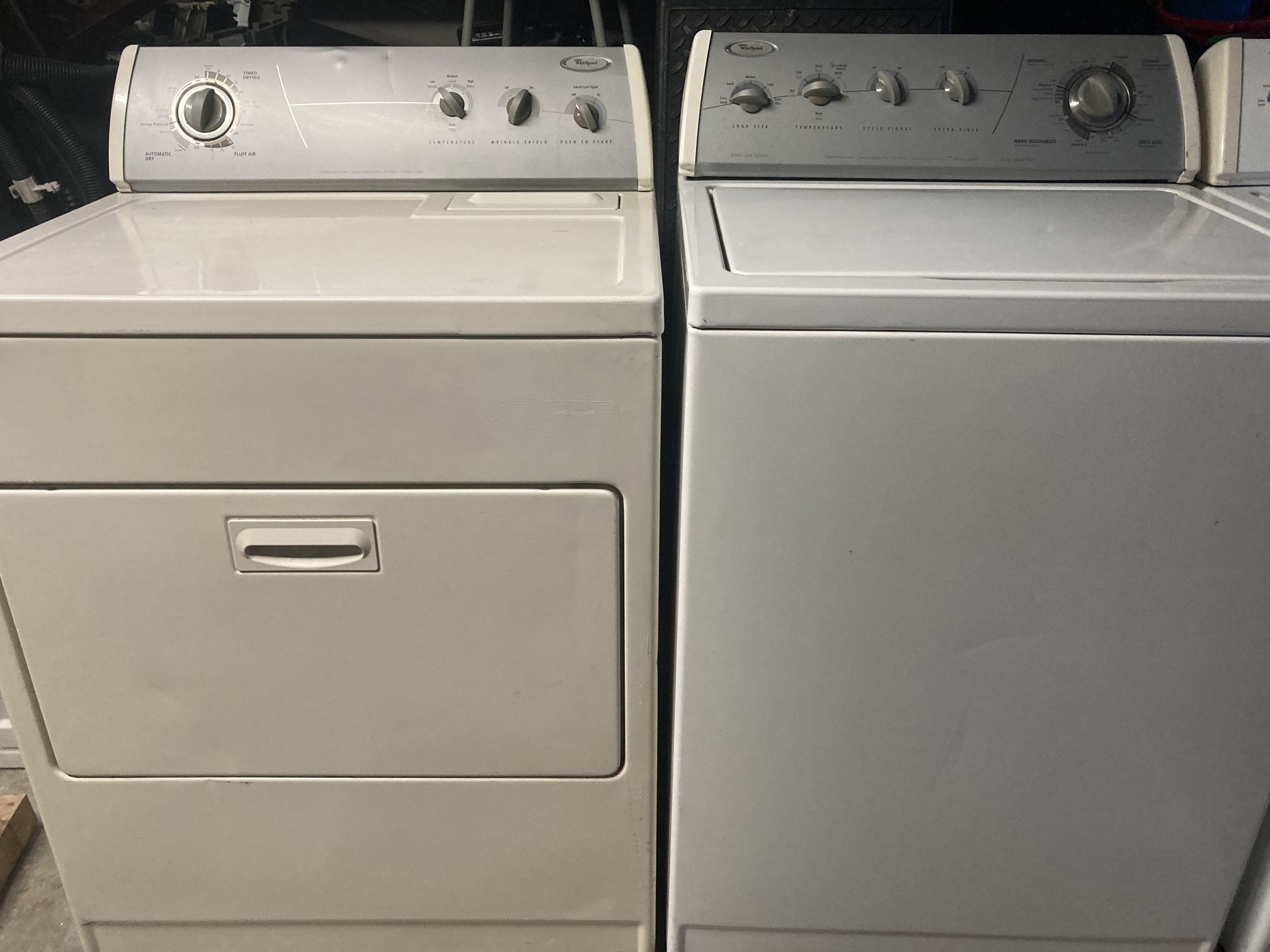 Whirlpool Super Capacity Washer & Dryer