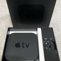 Apple Tv 4k 4th Generation Media Streaming Device w/ Remote 