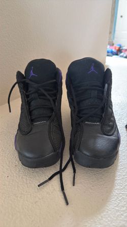 Kids Air Jordan’s 13 Retro Court Purple, size 4Y