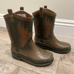 Western Cowboy Boots/ Rain Boots kids size 12