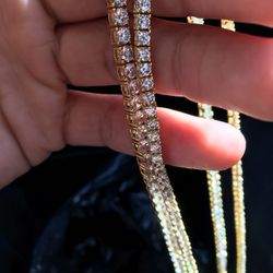 Brand New Tennis Necklaces