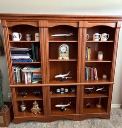 3 Piece Wood Bookcase