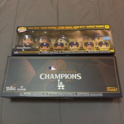 2024 champion ship dodger funko pop collection