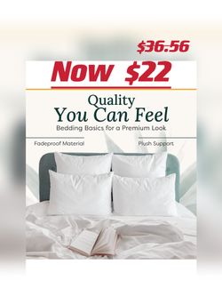 Zen Bamboo Pillows-Set of 2-King Size