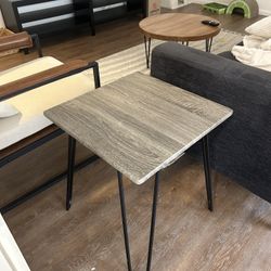 Target End Table Gray Wood