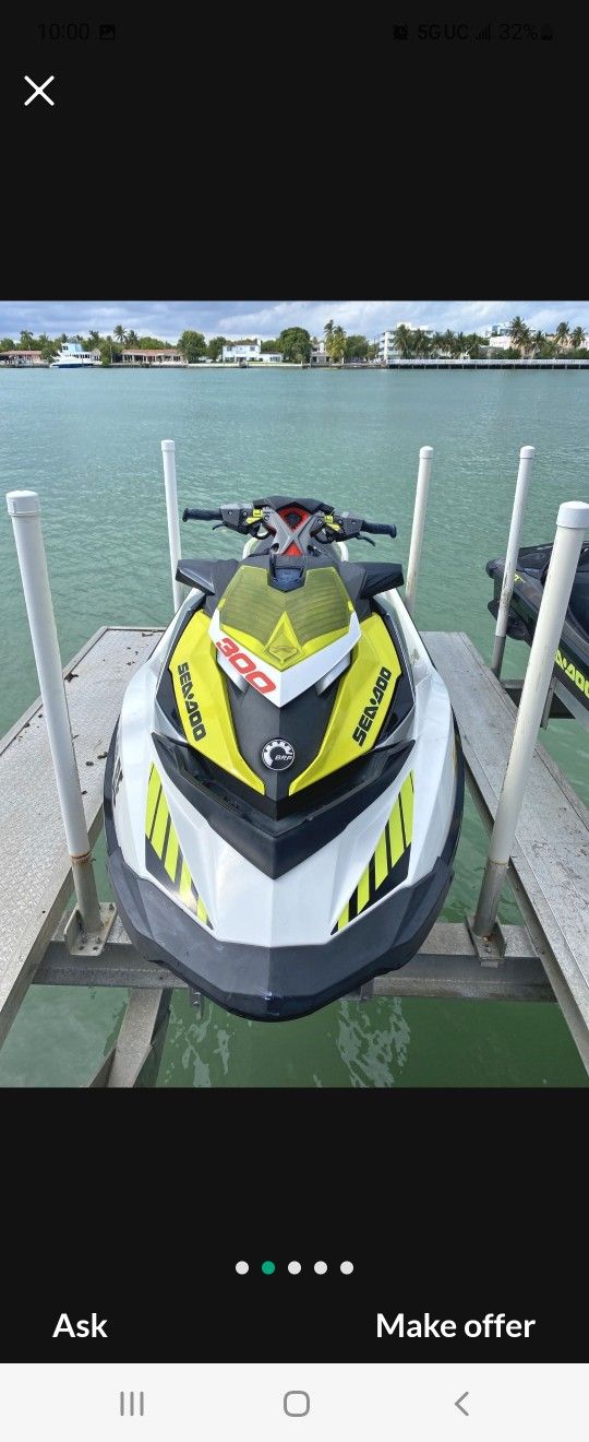 2016 SeaDoo 300 Rxp-R