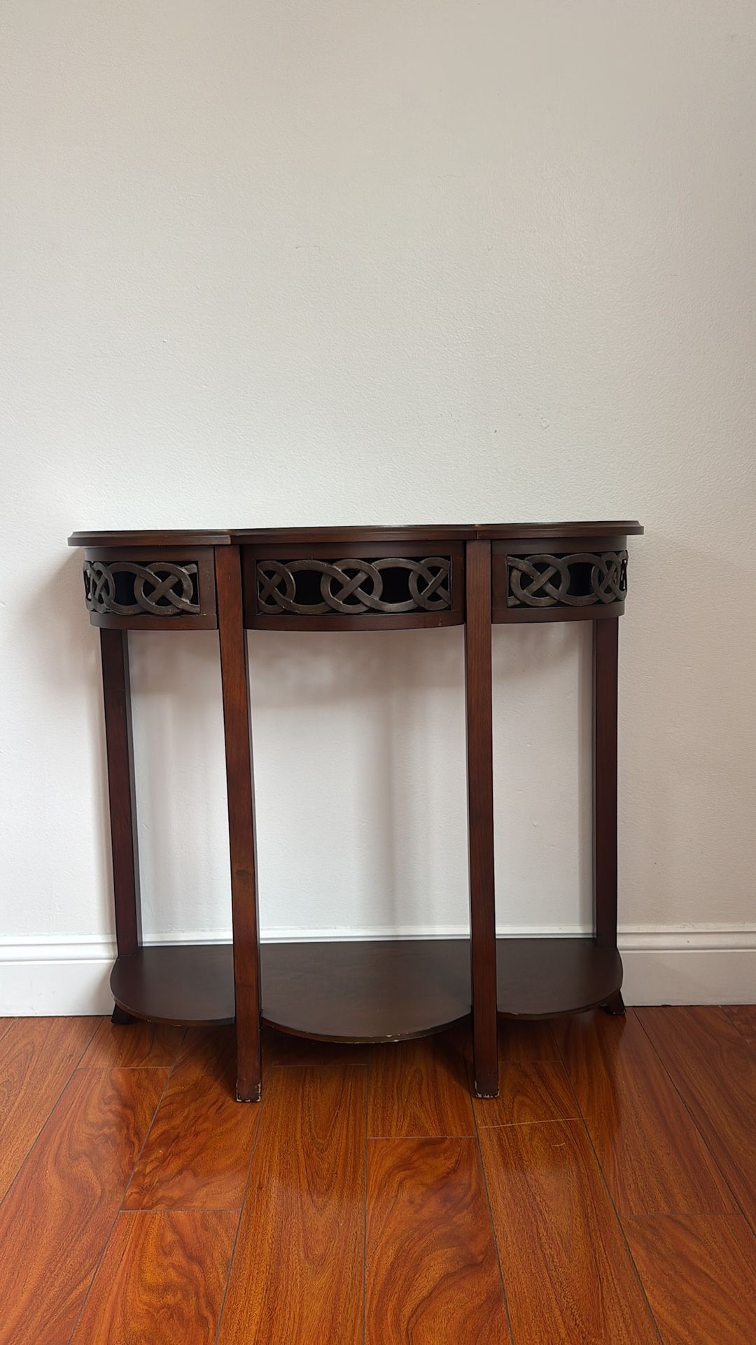 Entrance wood table