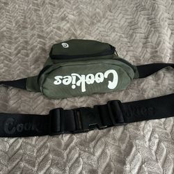 Cookies Olive green Cross Body