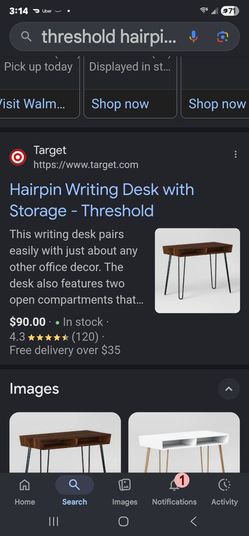 Hairpin writing disk