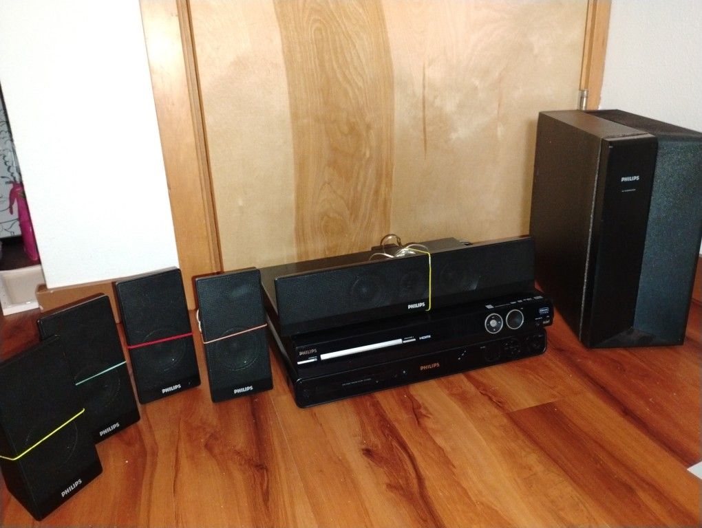 Home-theater DVD surround sound system