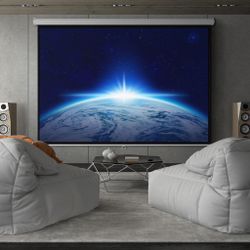 Brand new home theater 72 inch 100 inch projector screens