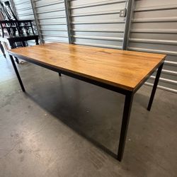 West Elm Box Frame Expandable Dining Table 60-80” - Mango Wood