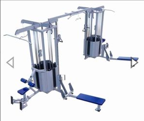 Powerlift 8 stack jungle gym commercial gym equipment exercise fitness weight machine