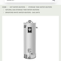 Bradford Water Heater 