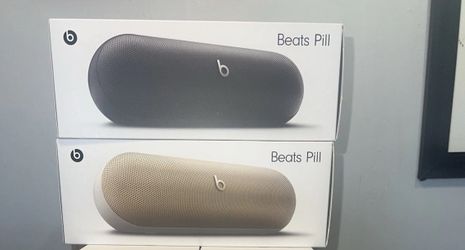 Beats Pill Wireless Bluetooth Speaker Charger Champagne Gold 2 Years Applecare