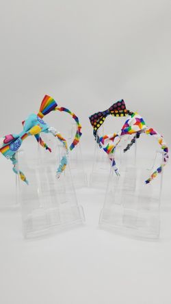 Pride Rainbow Bow Headbands