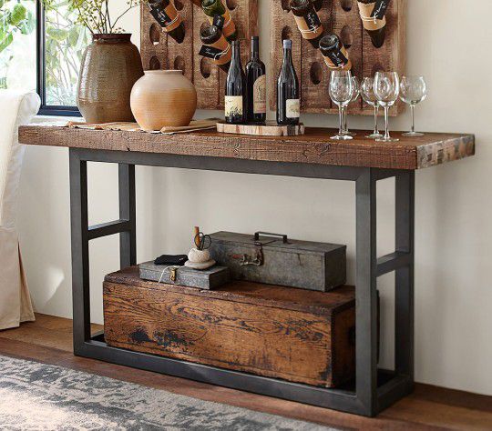 Pottery Barn Griffin Console Table