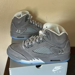 Jordan 5 wolf grey