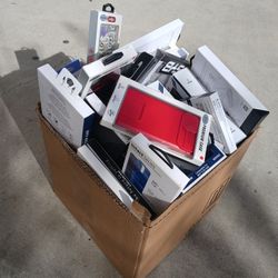 Box Full Of Phone Cases