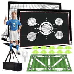 Kids Soccer Goal Training Set – NEW in Box