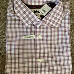 NEW Joseph Abboud Men’s Long Sleeve Dress Shirt (large)