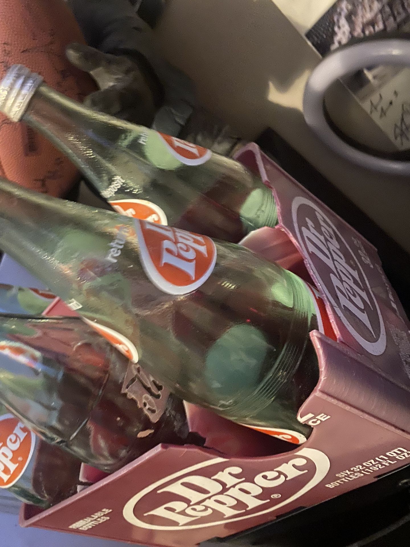 Dr Pepper Old Vintage 6 Pack 1 Liter DrPepper Bottles