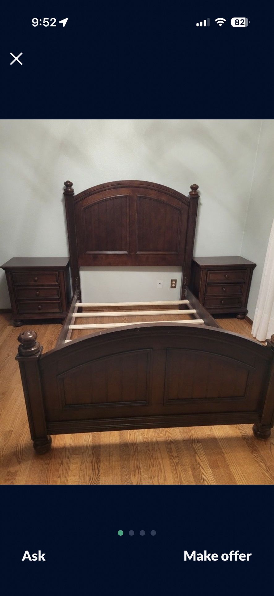 Full Size (double sized) Bed