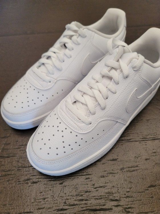 Men's Nike Court Vision Triple White