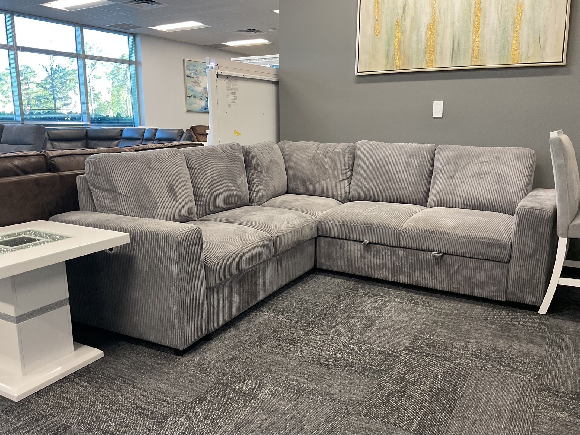 💥FURNITURE TAX SEASON SALE NOW ‼️ BEAUTIFUL PULL OUT SOFA BED🎉