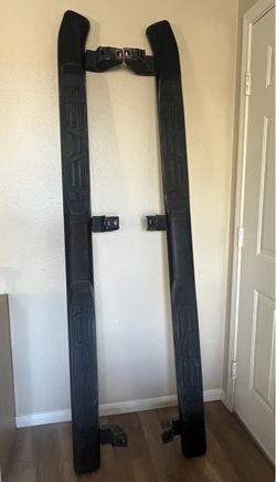 OEM Toyota Black Textured Running Boards