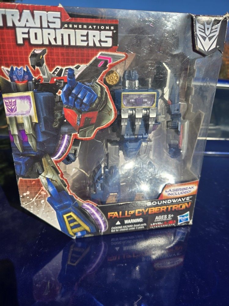 Sound wave and laser beak