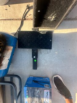 Plate Hitch Step