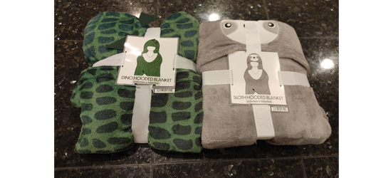 Blanket Bundle Dino & Sloth SZ L Hoodie
