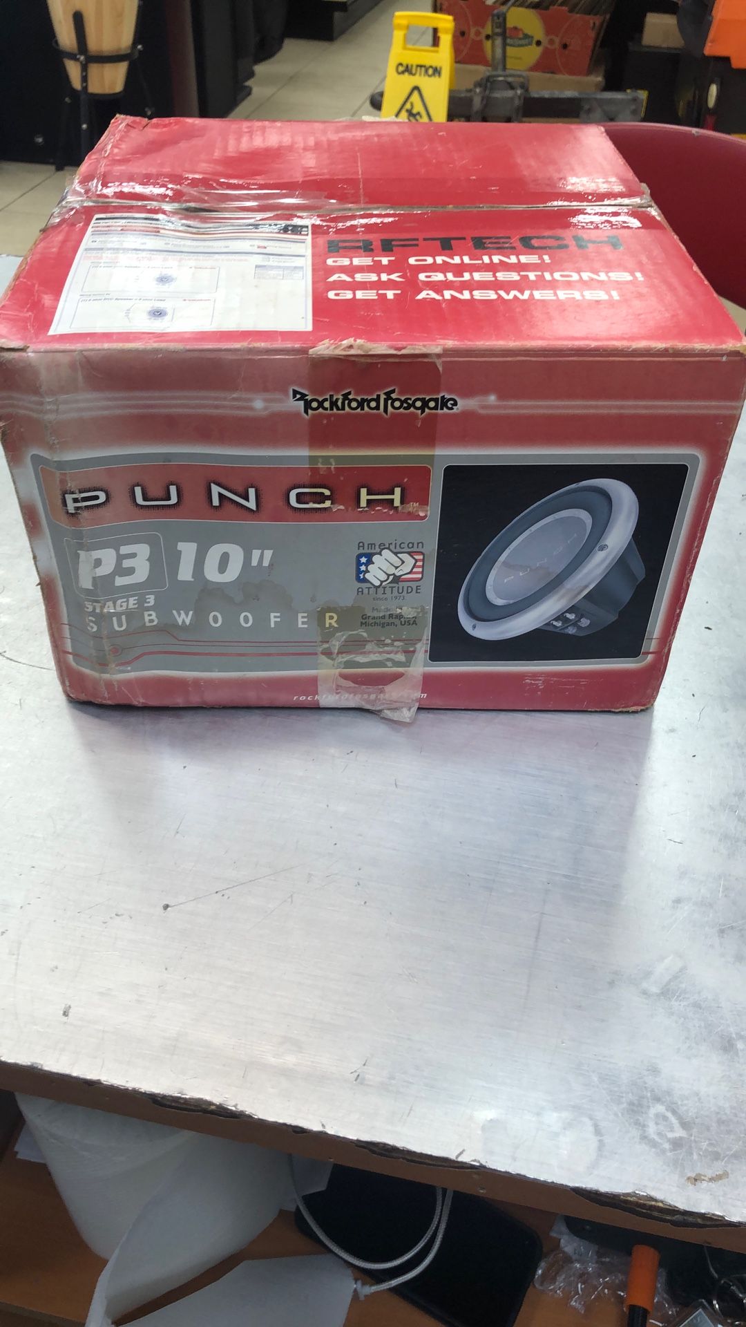 Punch P3 10in Subwoofer