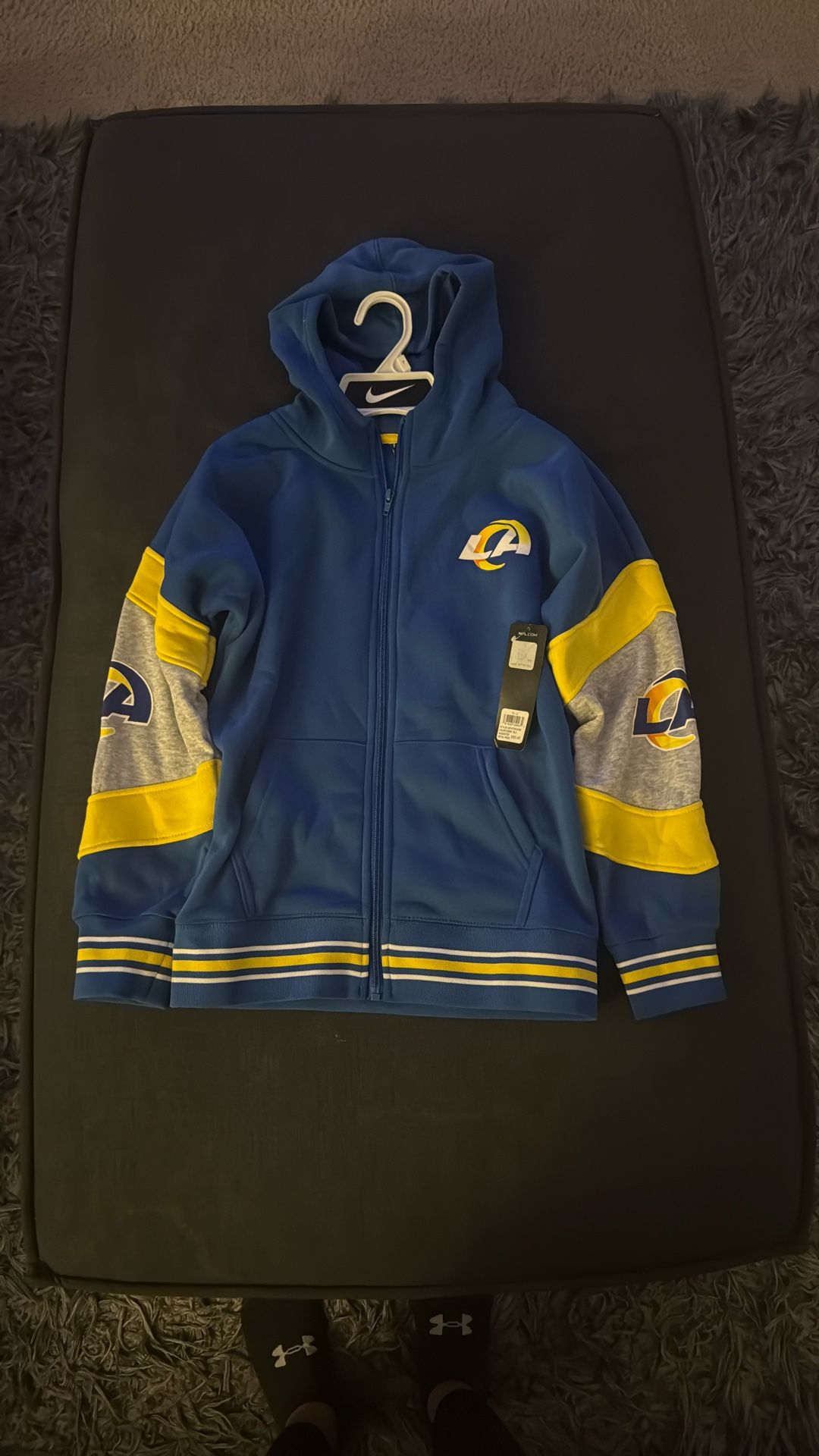 Kids Los Angeles Rams Jacket Size 10/12