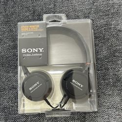 New Sony Wired Headphones 