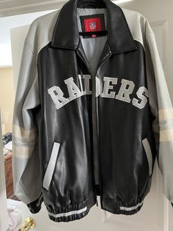 Authentic NFL Raiders Bomber Jacket