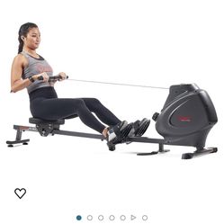Sunny Health & Fitness Multi-Function Premium Magnetic Rowing Machine